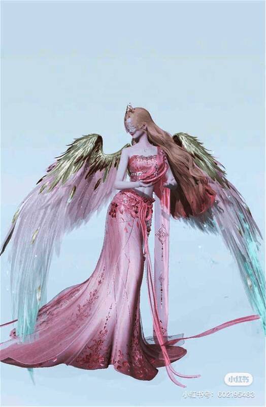 图片 9.jpg 以闪亮之名圣谛恋歌翅膀部件不同染色效果对比图