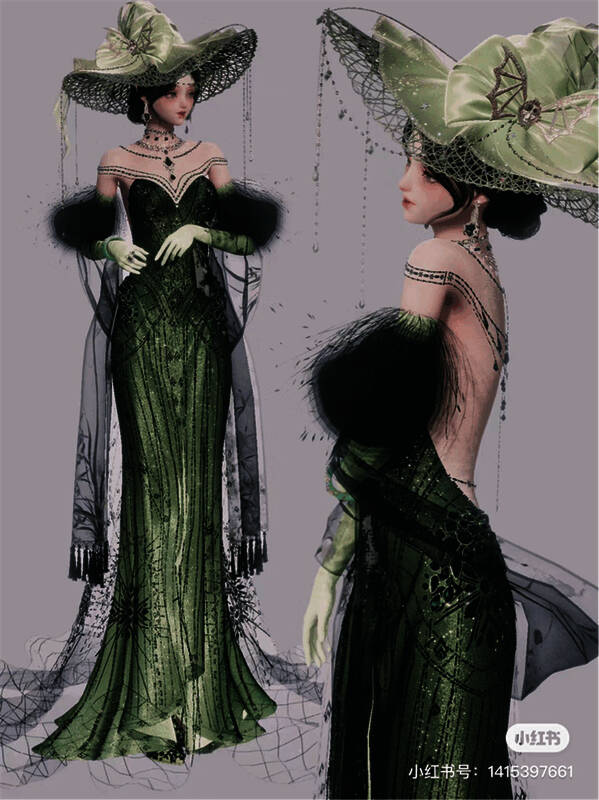 图片 14.jpg 以闪亮之名秀场高定风格不同穿搭图