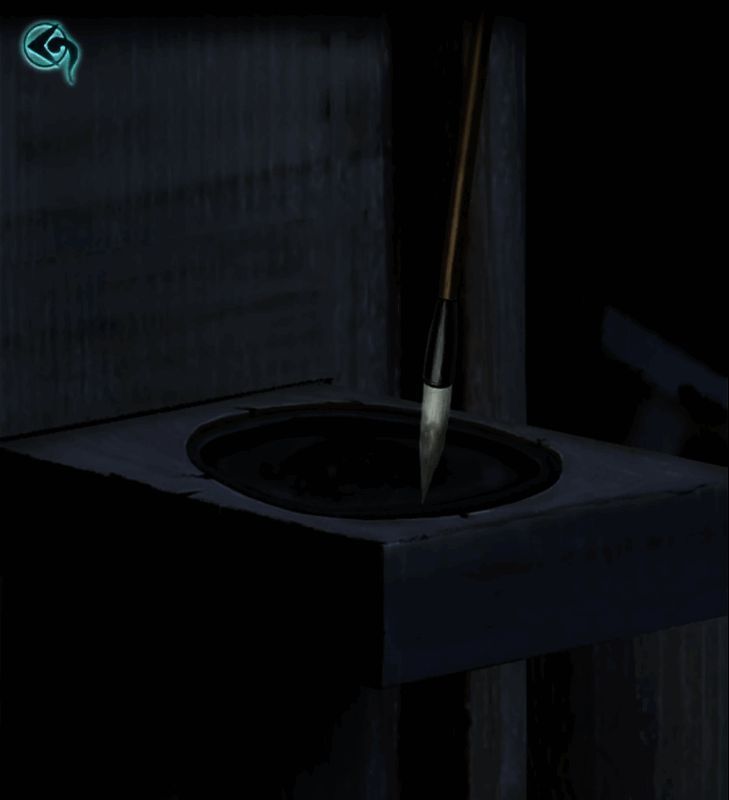 打开箱子拿到刷子和毛笔的画面