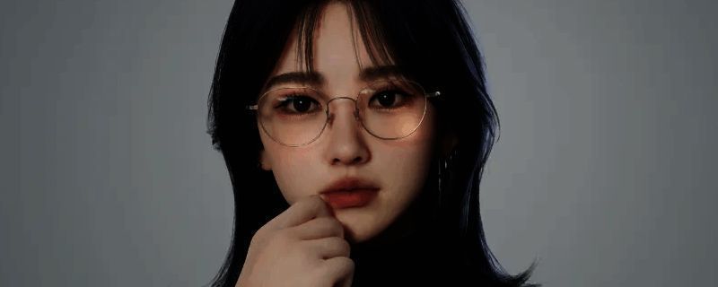 inZOI游戏中耐看的美女形象