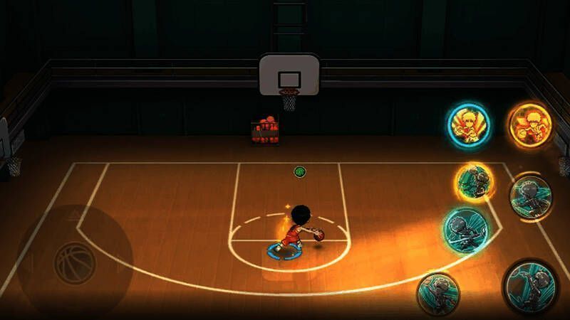 流川枫试探步突破画面