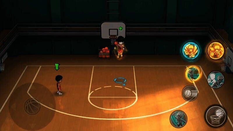 流川枫篮板挑传画面