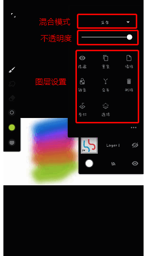 painter 图层设置在哪?painter 怎么清除、删除图层? painter 图层设置相关界面