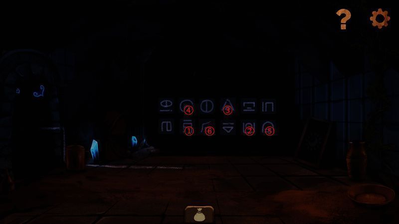 月门密室开启通道的按钮顺序