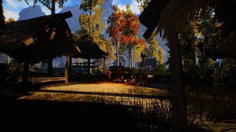 哥布林村庄营地画面