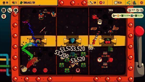 《弹球亿万富翁》游戏画面图