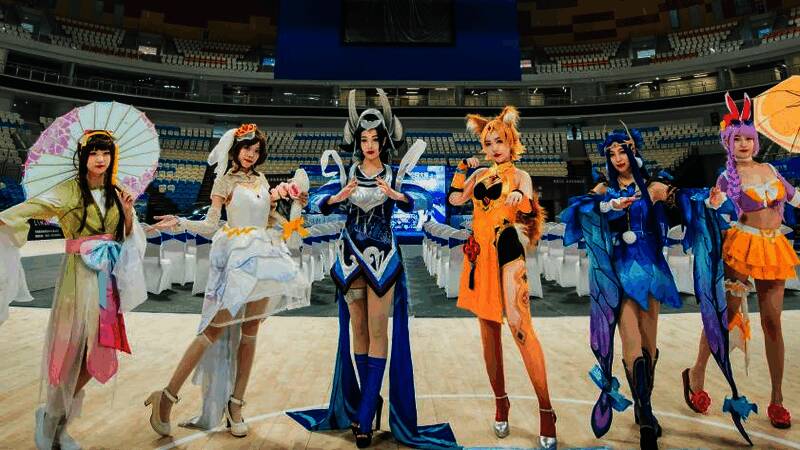 DSC_6014 coser小姐姐表演现场图