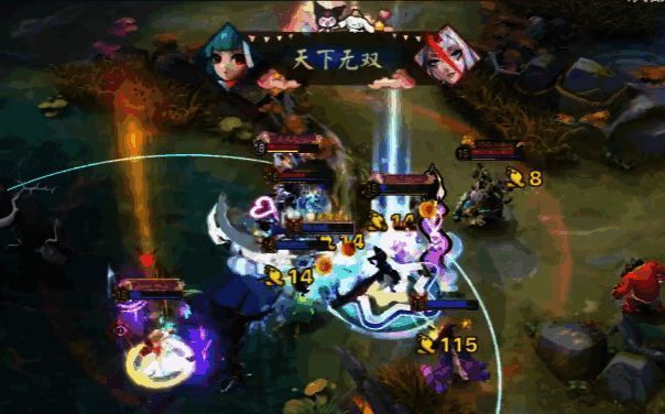 OPL全明星赛第二小局精彩画面