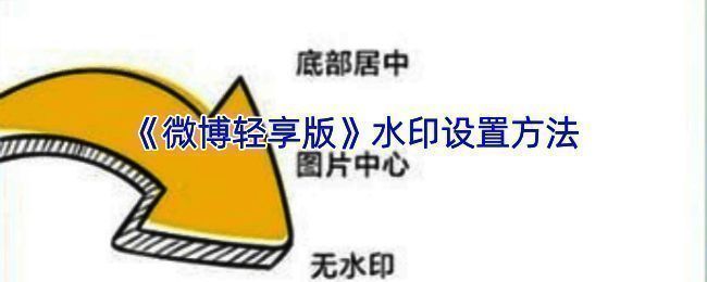 APP图片水印设置相关界面示例