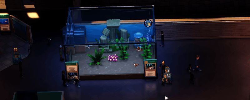 双点博物馆水族箱图片