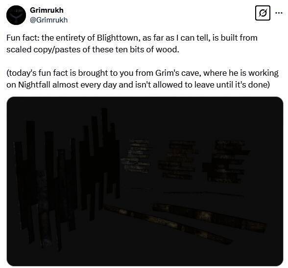 《黑暗之魂》病村地图素材展示