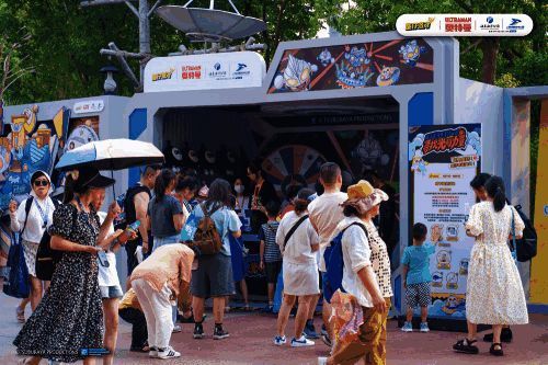 线下打卡活动现场