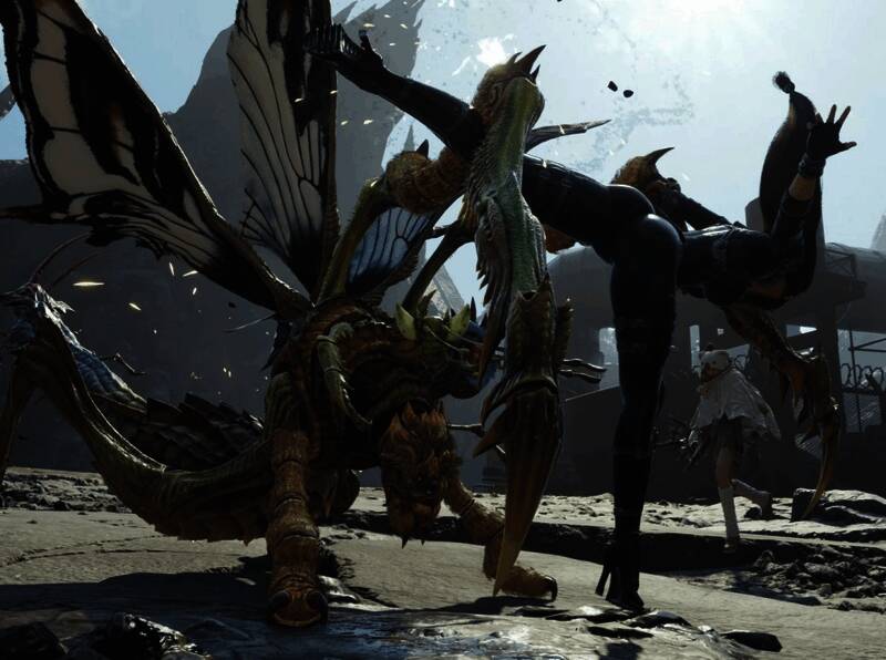 疑似与《杀戮都市(gantz)》风格对比画面