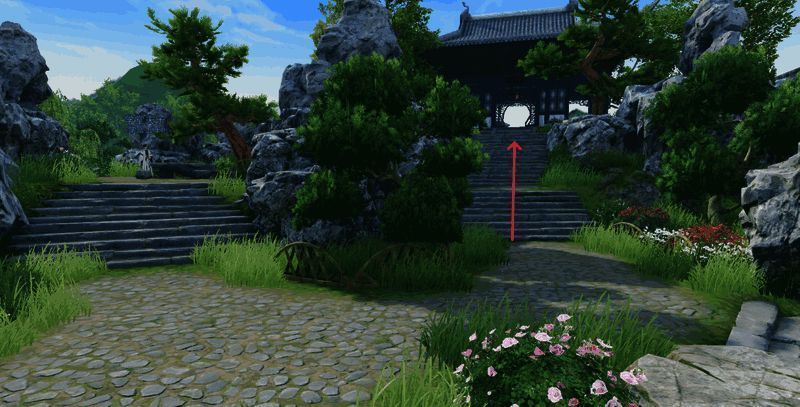 学堂夫子位置相关图片