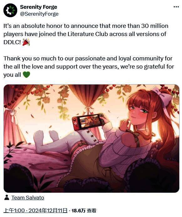 《心跳文学部》相关宣传画面