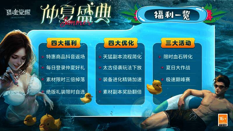 《猎魂觉醒》夏日大作战活动副本相关图片