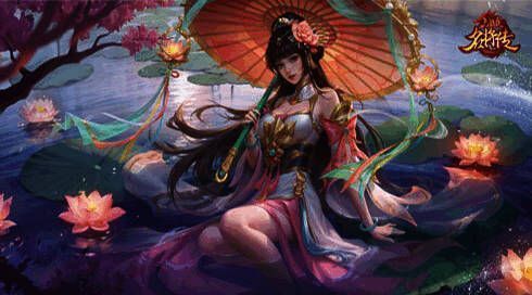 大乔夏季皮肤游戏形象图