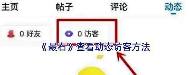 最右APP查看访客记录相关页面示例1