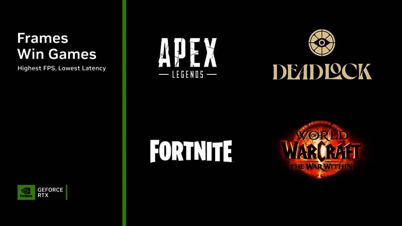 英伟达公布支持Reflex技术游戏名单相关图片