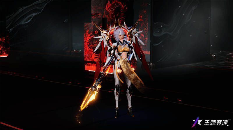 王牌竞速巾帼之姿时装侧面图