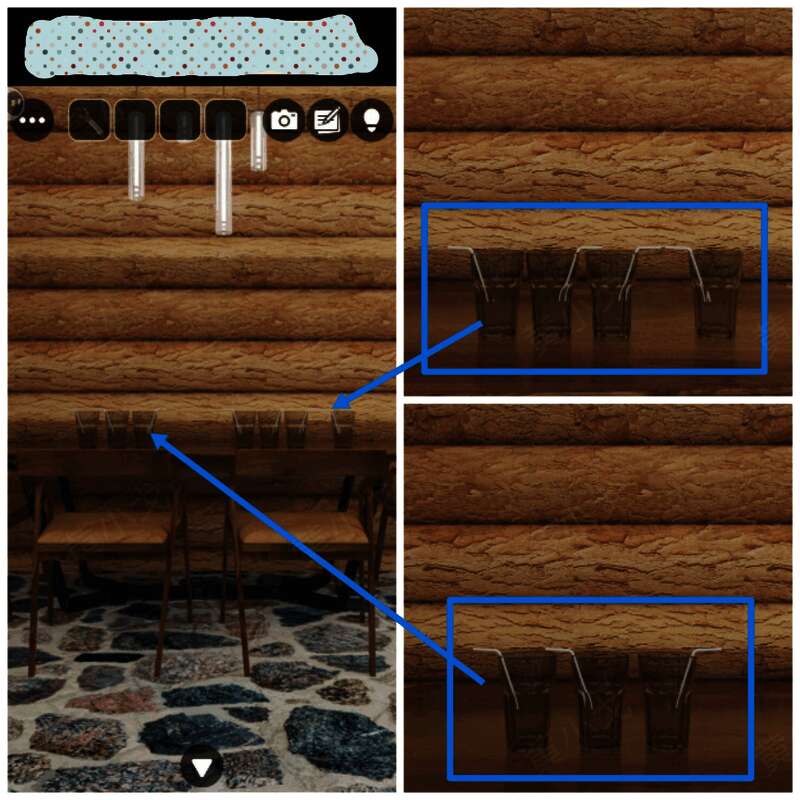 桌子上杯子及吸管的画面