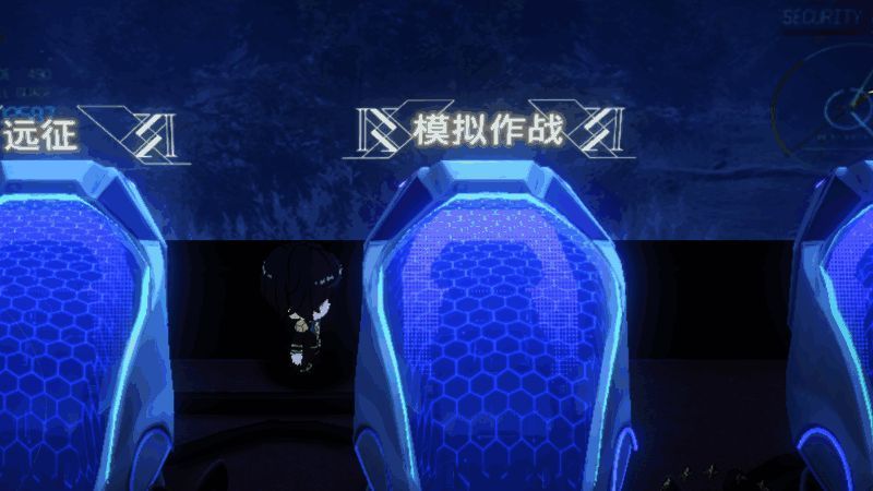 《宿命回响：弦上的叹息》模拟作战界面