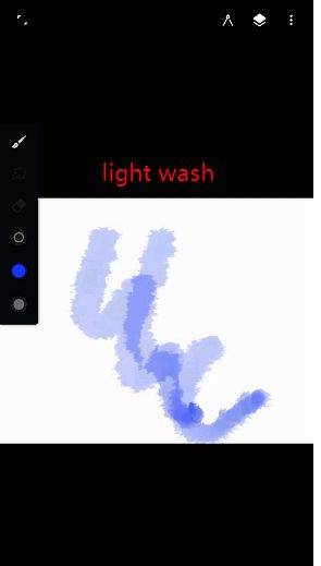 painter水彩笔刷在哪?painter自带好用的水彩笔有哪些? painter软件light wash水彩笔刷效果展示