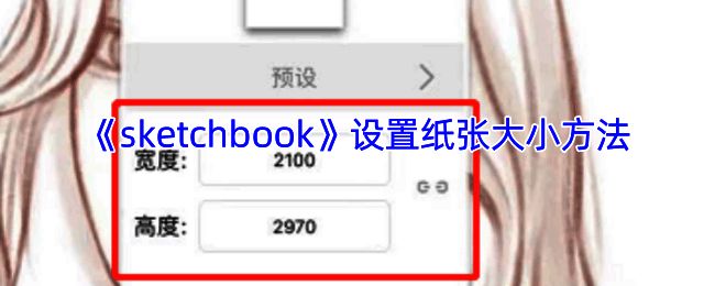 软件画布大小设置相关界面示例图
