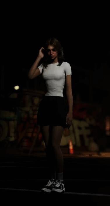 inZOI欧美经典美女捏脸参考图6