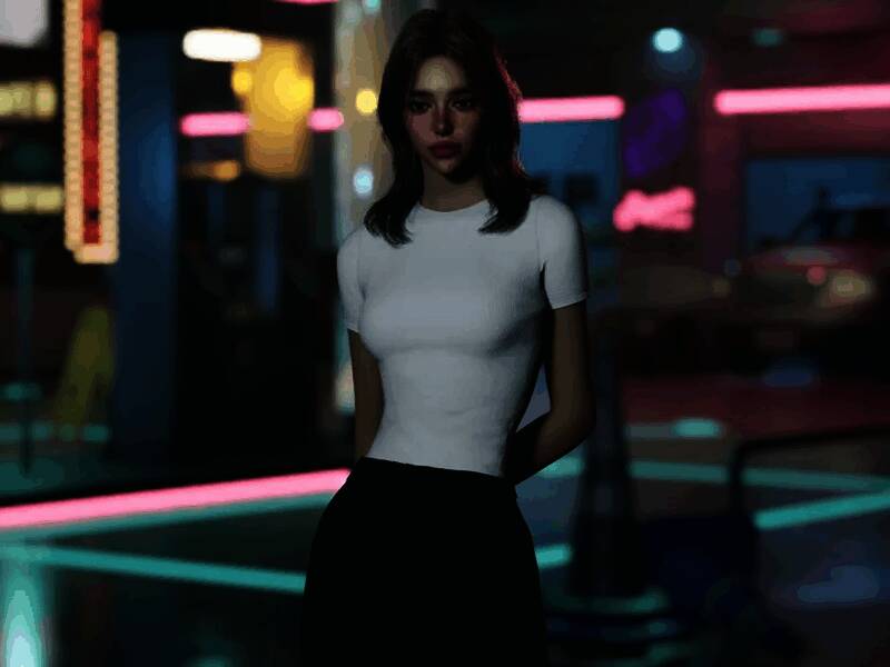 inZOI欧美经典美女捏脸参考图8