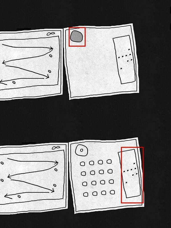 阴影处放置棋子画面