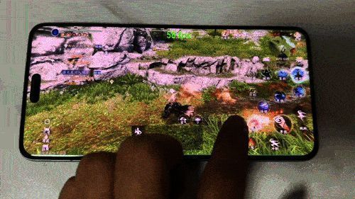 逆水寒手游在华为Mate60 Pro上的运行画面动图2