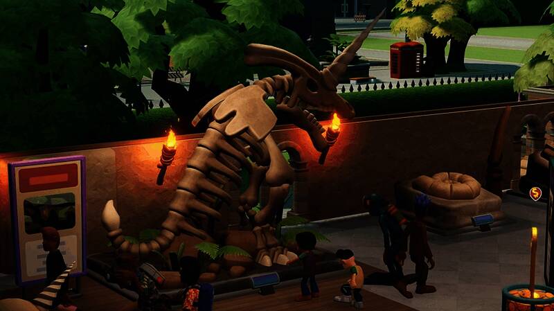 《双点博物馆》博物馆设计画面