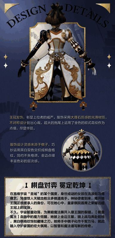 和平精英棋盘冕主套装细节图3