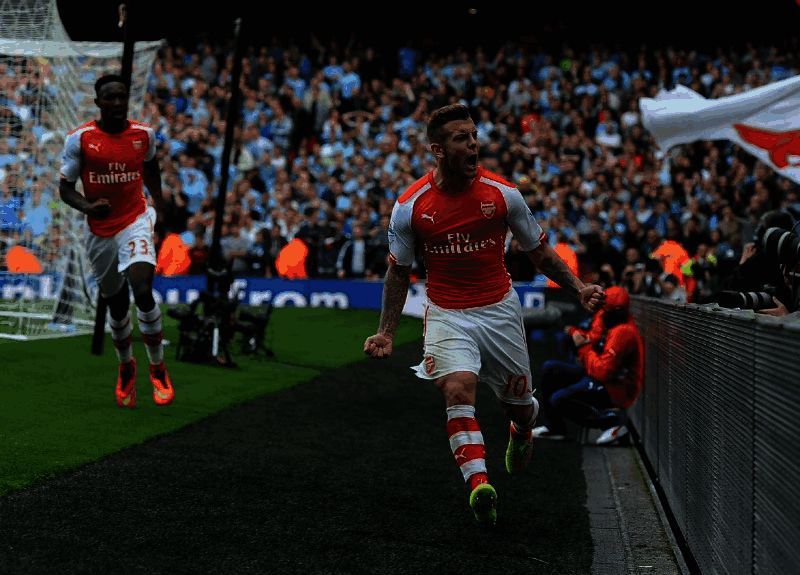 威尔希尔对阵巴萨精彩瞬间