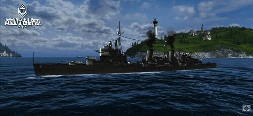 白虎号驱逐舰战斗画面
