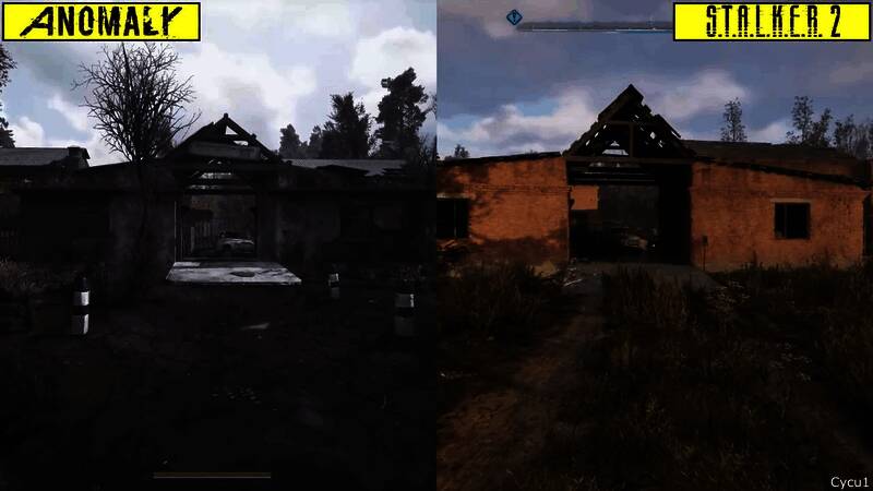 《潜行者》画质Mod与《潜行者2》对比视频截图7