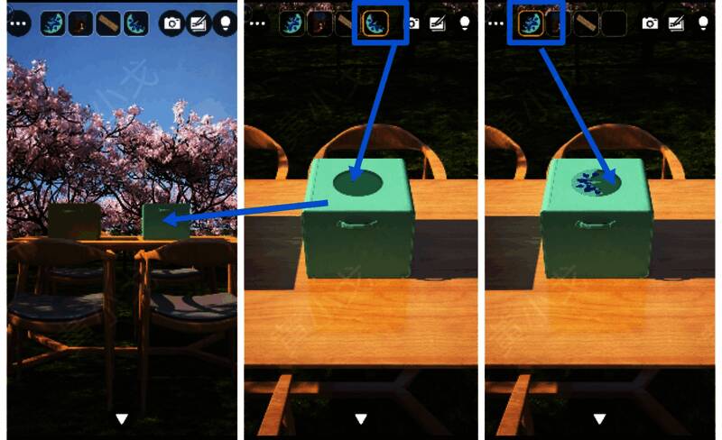 放入拼图碎片到盒子凹槽画面