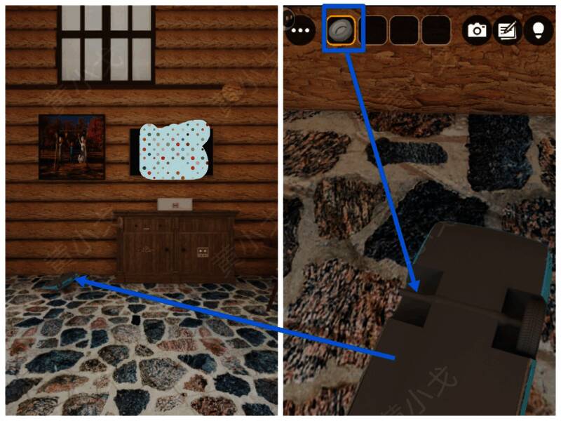 给玩具车安装轮子画面