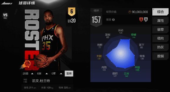 凯文·杜兰特游戏形象图片