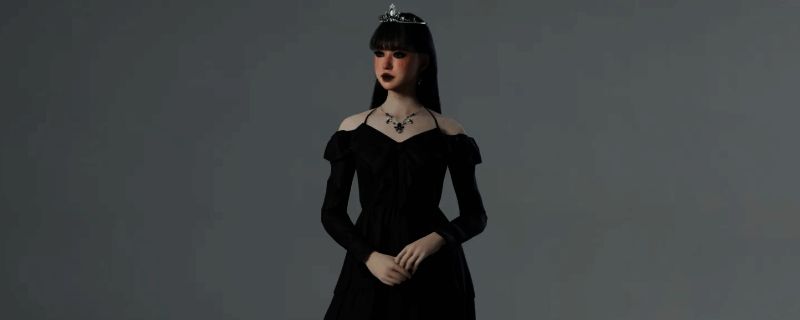 inZOI冷艳美女捏脸示例图1