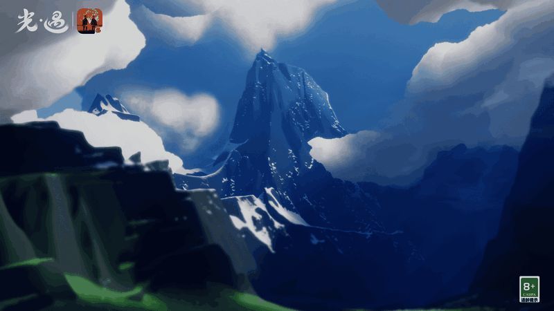 《光·遇》中旅人们使用相机拍照