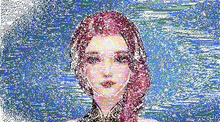 青丘桃林女子剑舞动态图