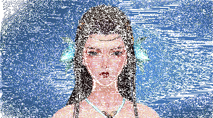 隐仙湾鲛人女子动态图