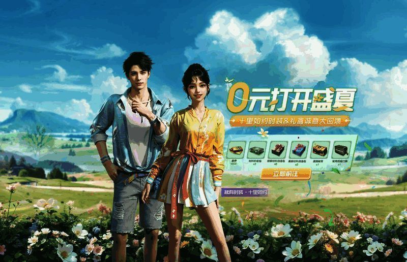 《黎明觉醒:生机》夏日新服时装福利图