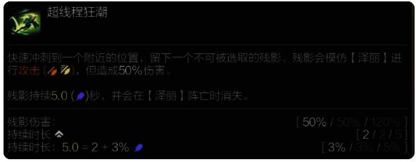 泽丽技能展示图片