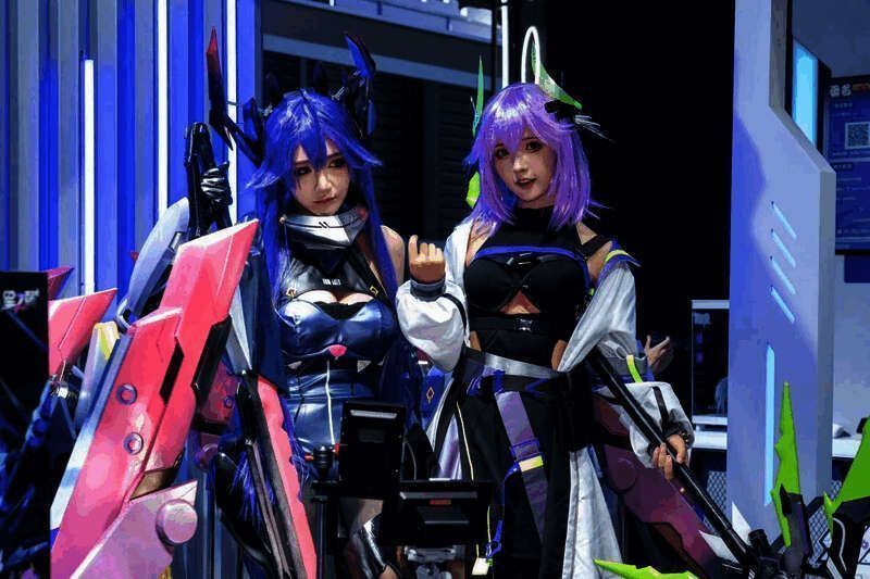 盛天网络2023 ChinaJoy现场人气场景