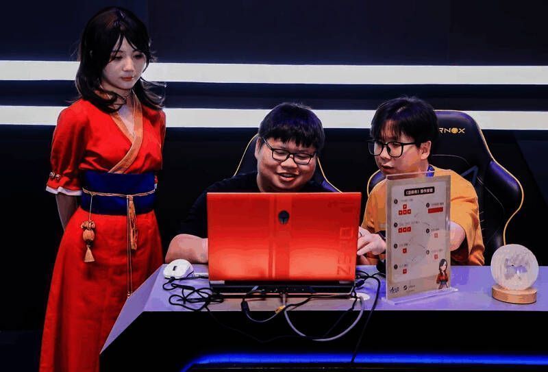 盛天网络2023 ChinaJoy现场游戏展示区