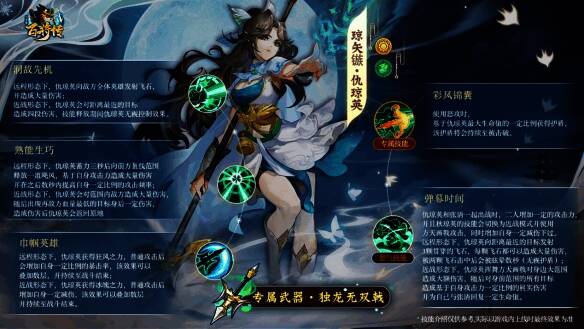 仇琼英技能相关图片