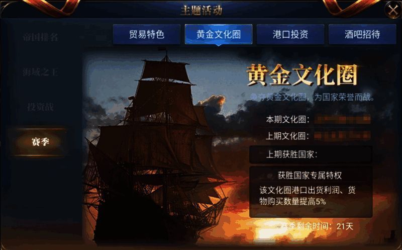 《大航海之路》经典区赛季制玩法展示图